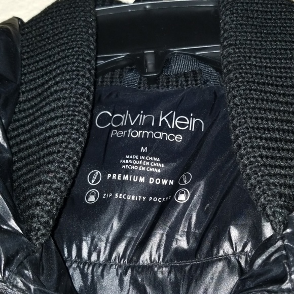 Calvin Klein Performance Winter Down Puffer Coat - Picture 3 of 5